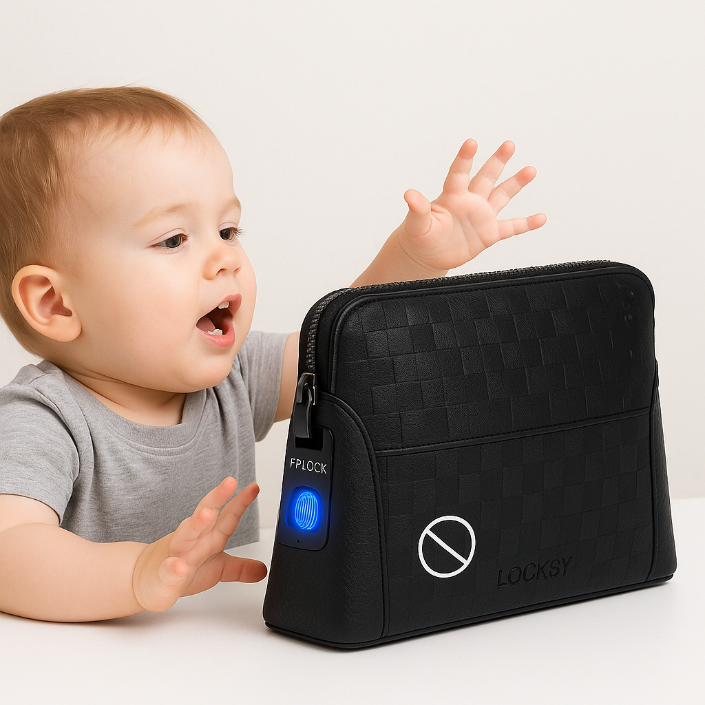 Locksy – Waterproof Smart Fingerprint Security Pouch