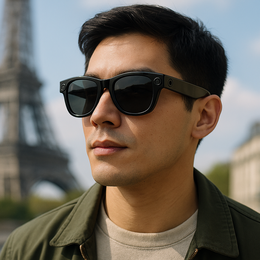 4k Camera  AI Smart Glasses