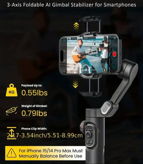 Smart AI XE Gimbal Stabilizer™