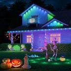 Waterproof LED String Light for Outdoor Use with App Control, 54 Scene Modes