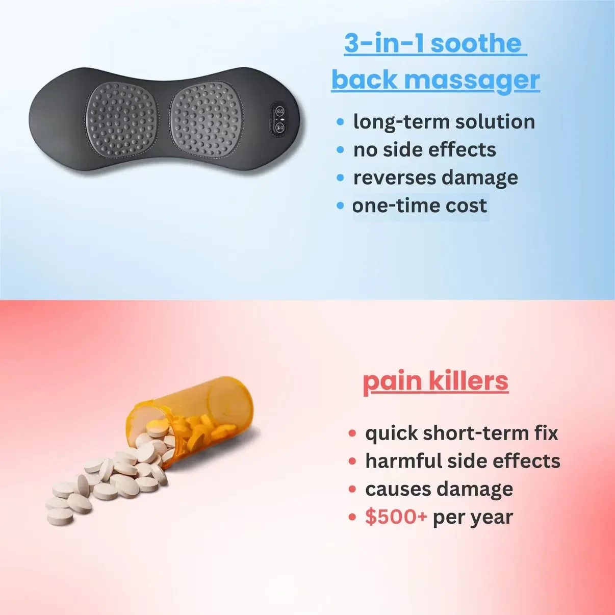 BackBloom™ 3-in-1 BackPortable Recovery System